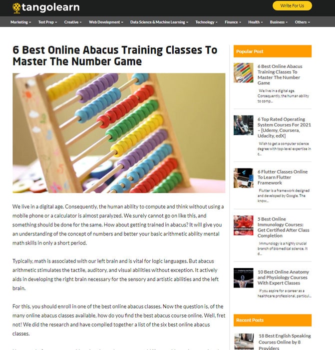 6 Best Online Abacus Training Classes To Master The Number Game